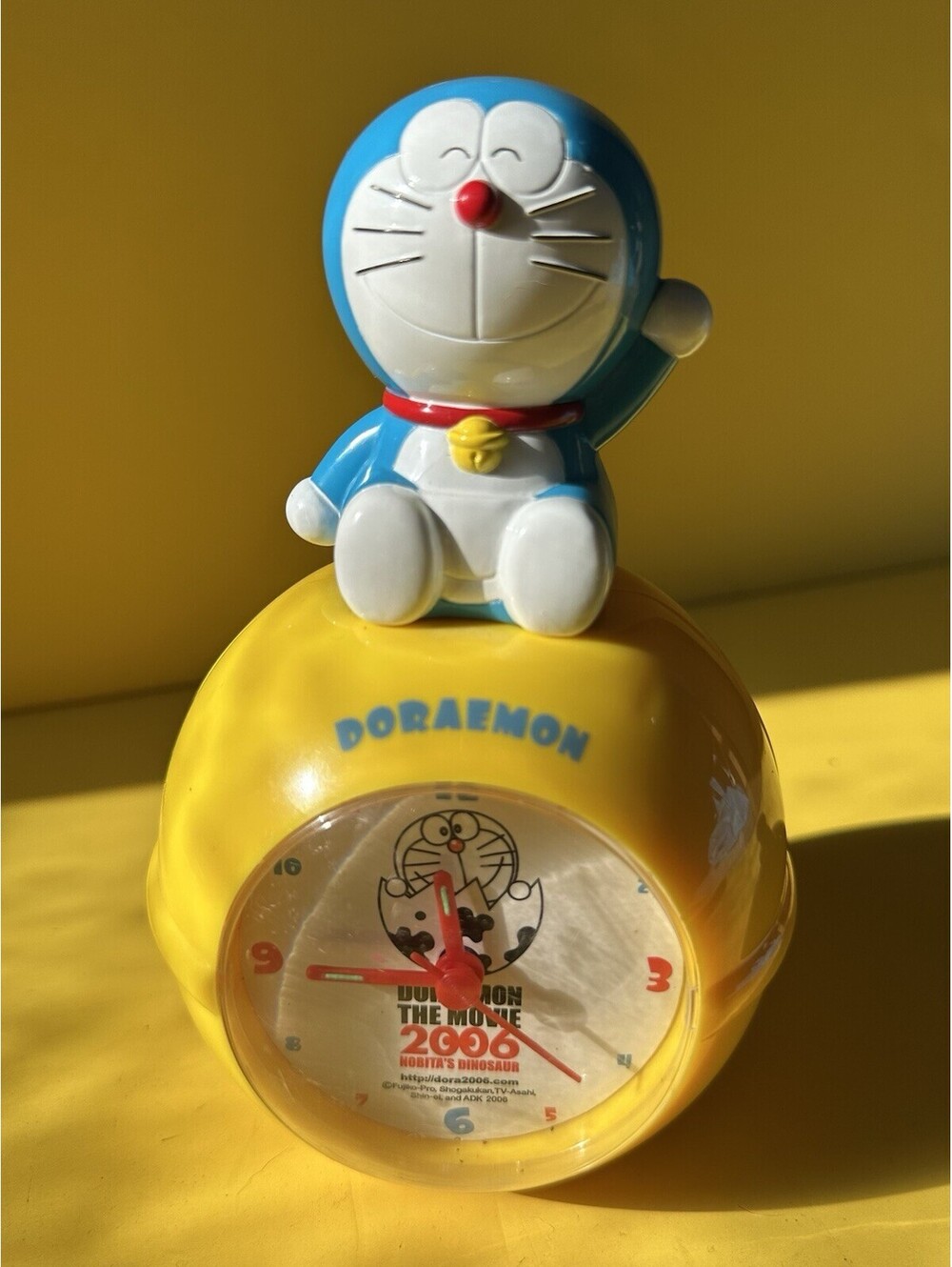 Vintage Doraemon The Movie 2006 Digital Clock Collectible Anime